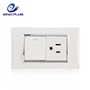 Customized Color 1 Gang Plus 3 Pin US Standard Socket