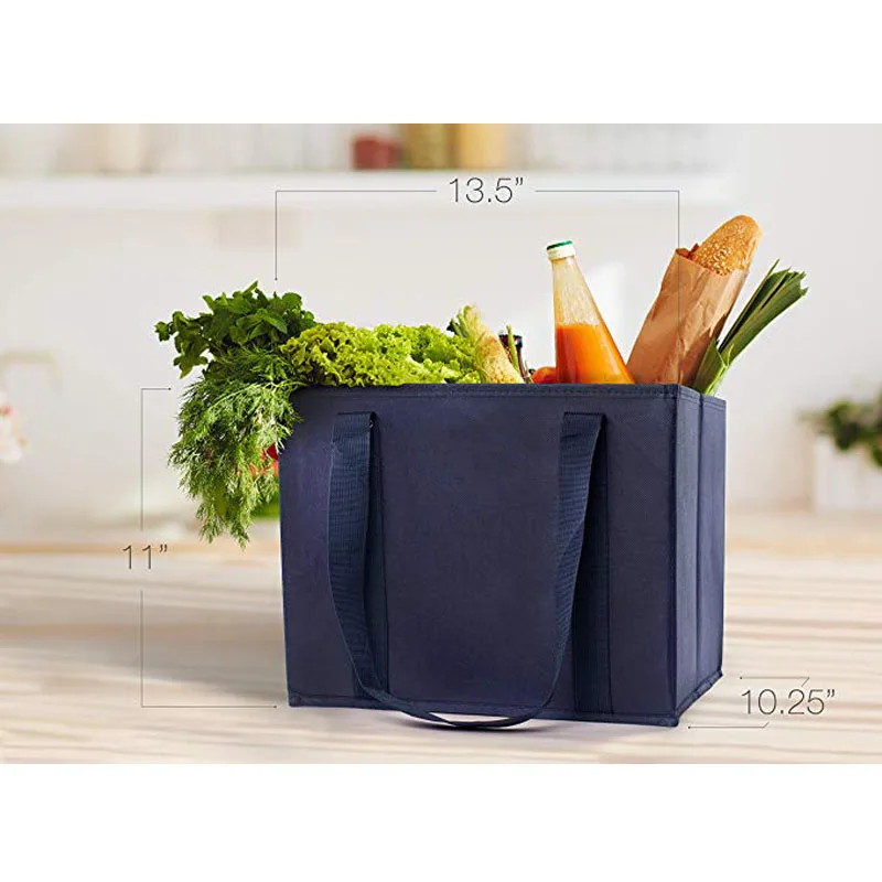 Reusable Washable Foldable Waterproof Grocery Shopping Bag Collapsible
