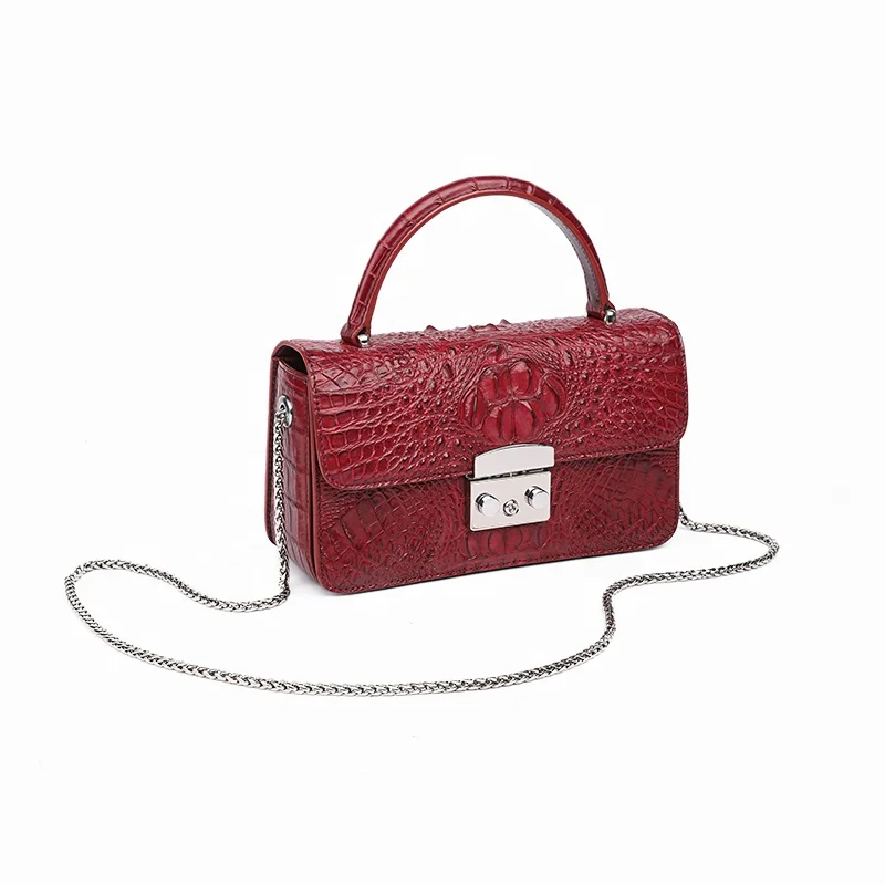 

Women bag leather handbag luxury crocodile handbag leather bag handbag