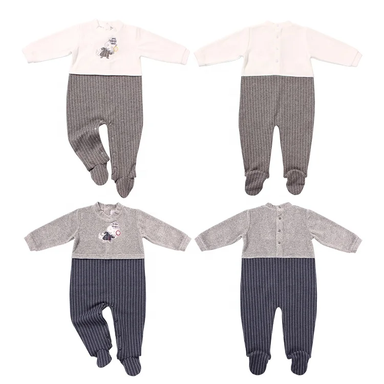 

RTS Wholesale Custom 0-12Month Newborn Clothes Roupa Infantil Toddlers Wears Ropa De Bebe Infants Romper Baby Jumpsuit