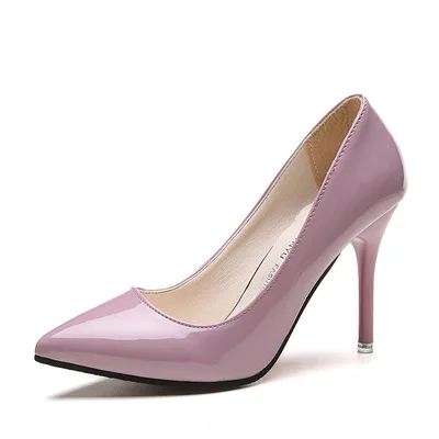 

HLS016 women casual Pointed ladies shoes high heels, White, red, black, blue, apricot, pink, gray, wine red