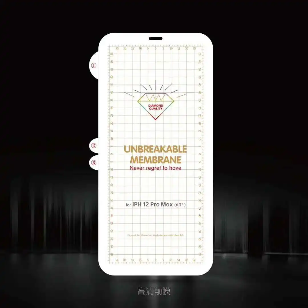 

Unbreakable Membrane Film Nano TPU Soft Screen Protector for iPhone 12 11 Pro Max XS XR X 8 7 6 S Plus Tempered Glass Film