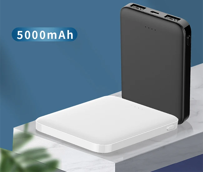 

Free 1 Sample New Hot sales carregador portatil power bank mini portable power bank 5000mah gift thin portable power station