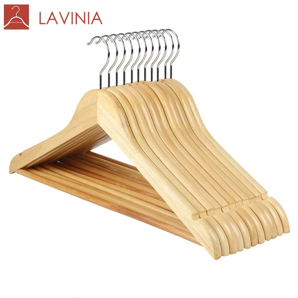 

p66 cheap wooden hangers for clothes coat hangers