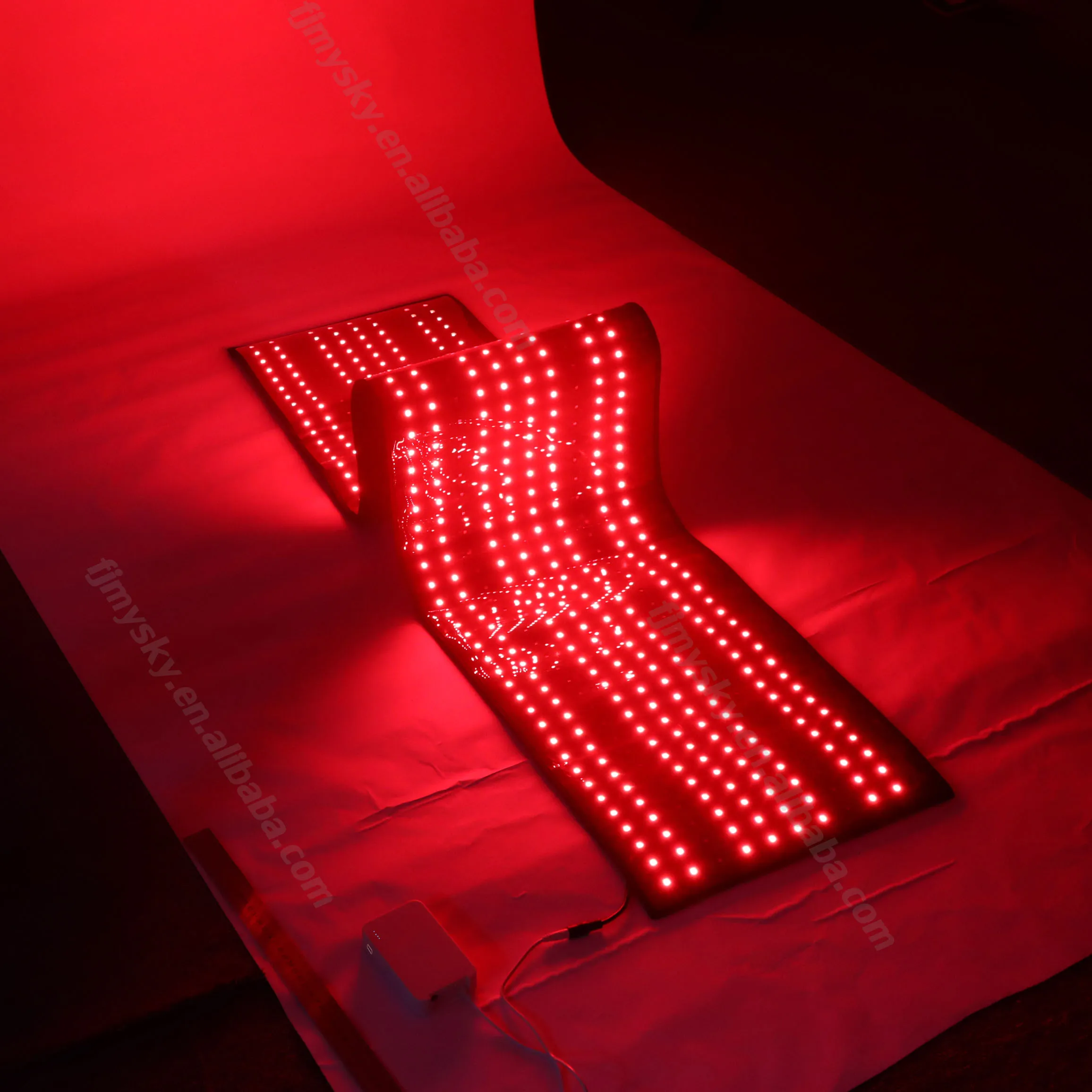 

Newest Large Size Whole Body LED Infrared Losing Weight Wrap Massage Red Light Therapy Mat