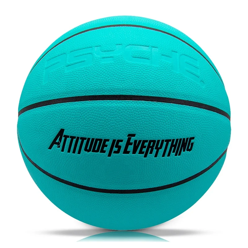 Small MOQ Custom Made Basketball Size 7 Blue Basketball