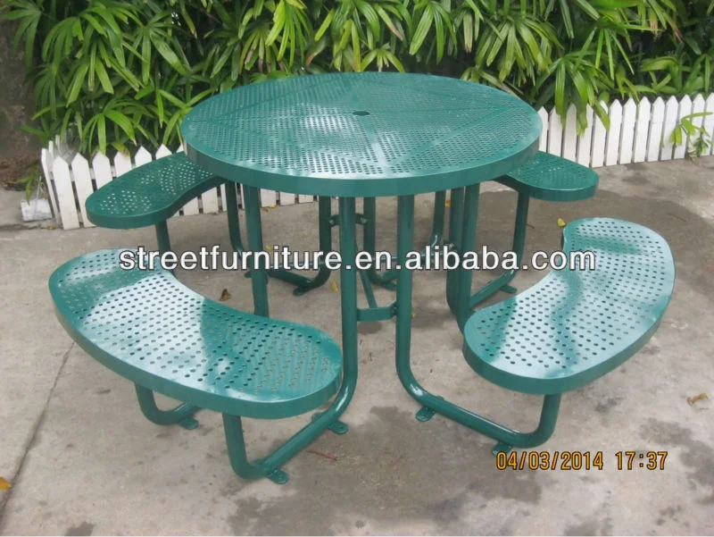 Galvanized And Powder Coated Outdoor Metal Picnic Table Legs Buy