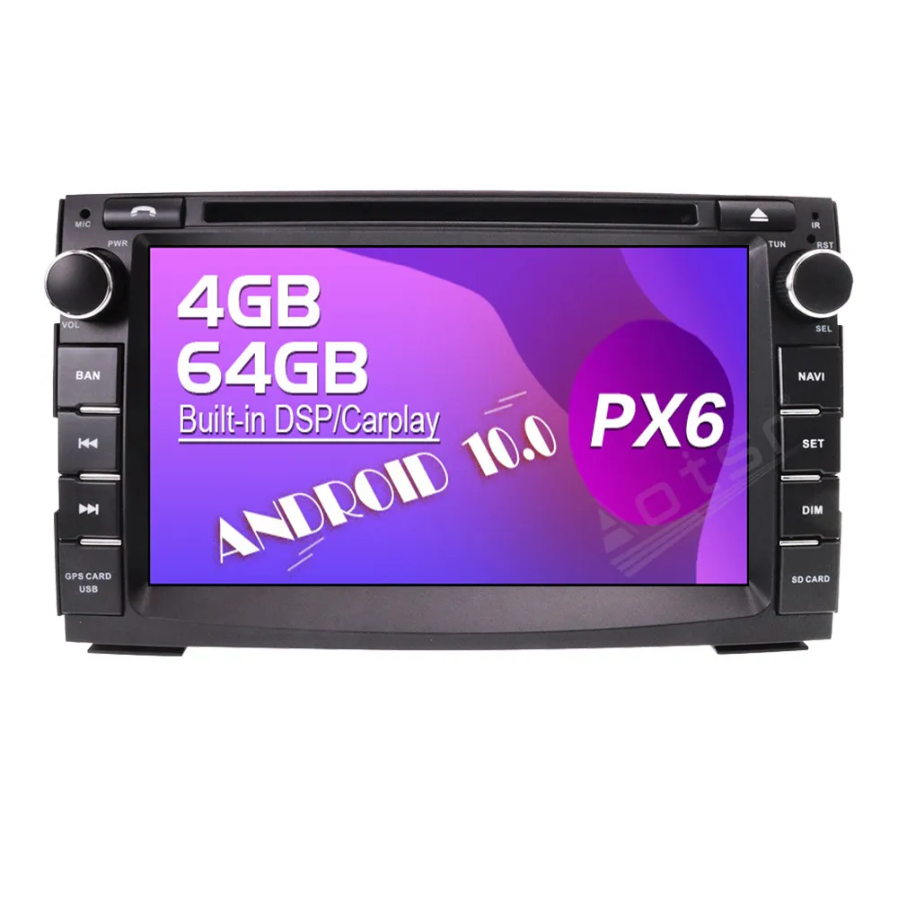 

64G Android Touch Screen Car Video Radio Stereos DVD Player Multimedia System For KIA VENGA CEED 2009-2017 GPS Navigation