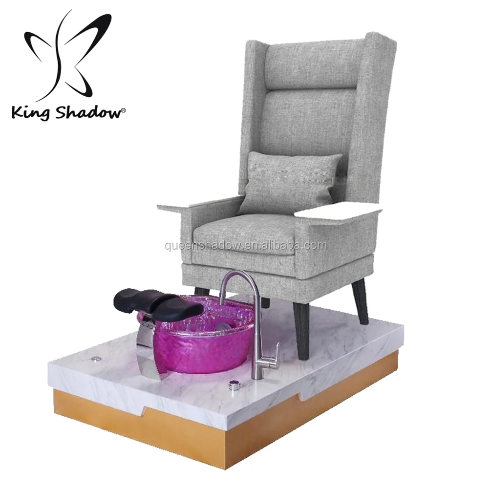 

Kingshadow nail salon furniture beauty portable pedicure chairs foot spa pipeless pedicure chair