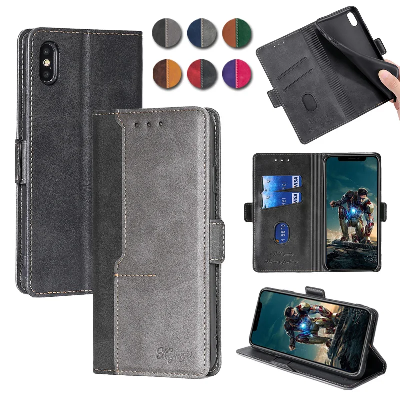 

Fashion Magnetic Card Flip Wallet Leather Cell Phone Case For iphone 11 Pro Max X XR XS MAX 6 7 8 Book Cover for iphone SE 2020, 6 colors for your choose