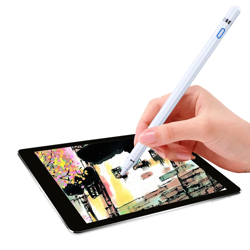 

Cheap Touch Screen 2 in 1 Stylus Pen Plastic Universal Digital Drawing Pencil Disc Writing Pen Stylus