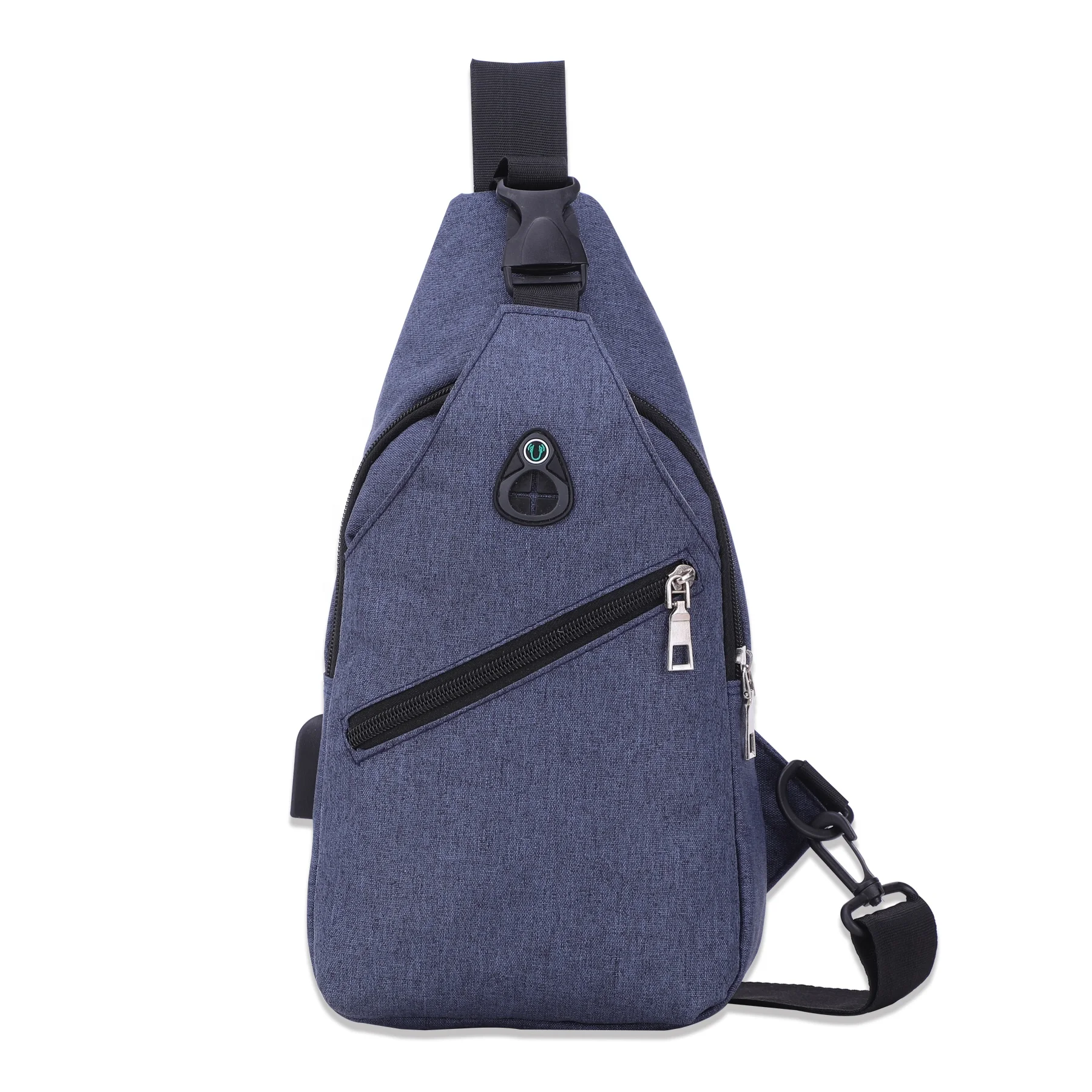 

Wholesale 300D Polyester Outdoors Men's Sling Bag Antitheft Travel Bag