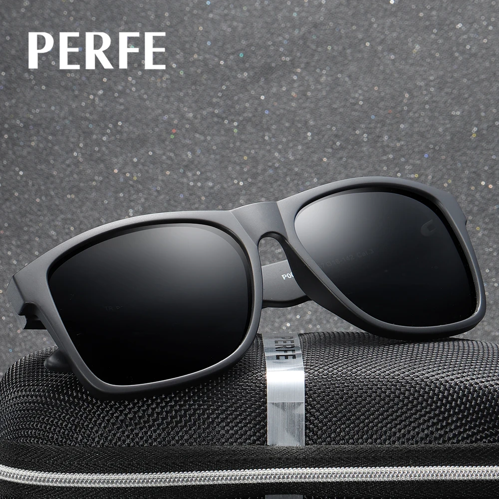 

P0036 High Quality TR90 Polarized Lens Sunglasses Hot Sale Vintage Women Men CE Sun Glasses Custom Logo