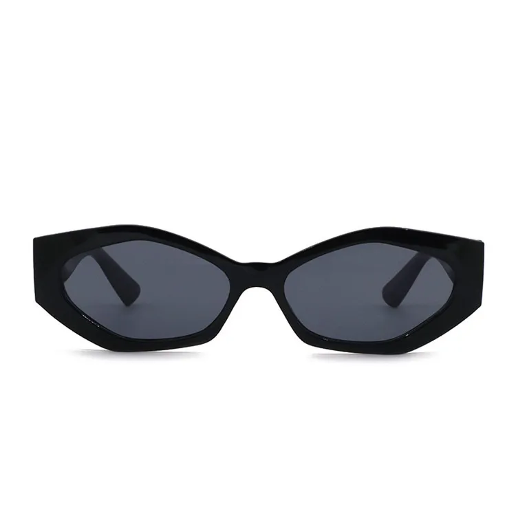 

VIFF HP18265 Fashion Brand Lentes De Sol Irregular Painting Fame Rectangular Glasses Vintage Designer Sunglasses