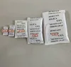 White desiccant silica gel in compound paper packing