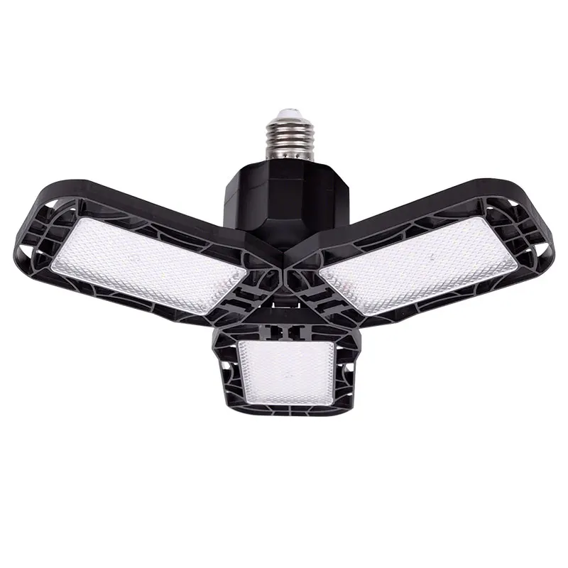 New products ultra-bright adjustable 4 Leaf 3 fan 50W 60W modern led ceiling light for warehouse workshop