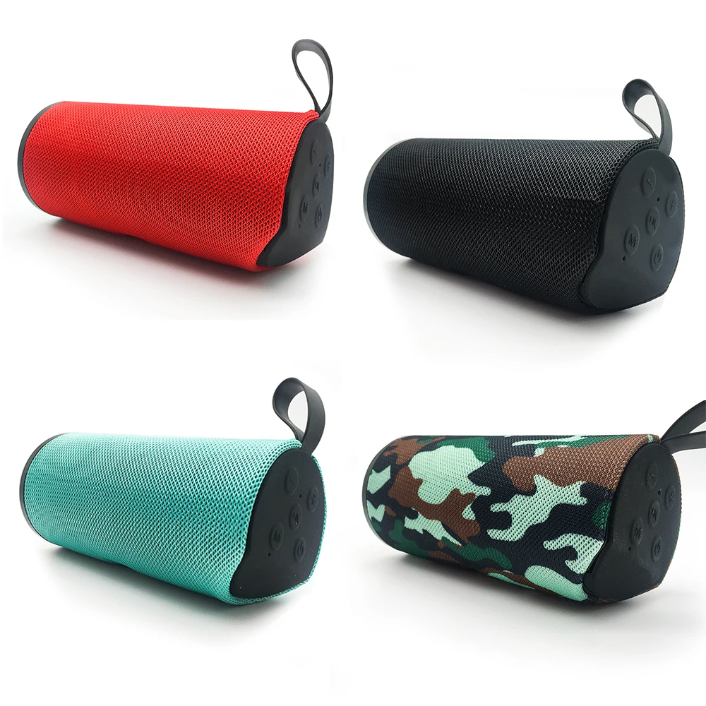 

2021 new wireless high tech rechargeable retro square speaker good sound speaker & horn, Black, gray, red, blue, green, camo