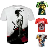 

One Piece T Shirt 3D Printed Anime Cool Design T-shirt Casual Tshirt Polyester High Quality Short Sleeve Shirt Brand Clothes