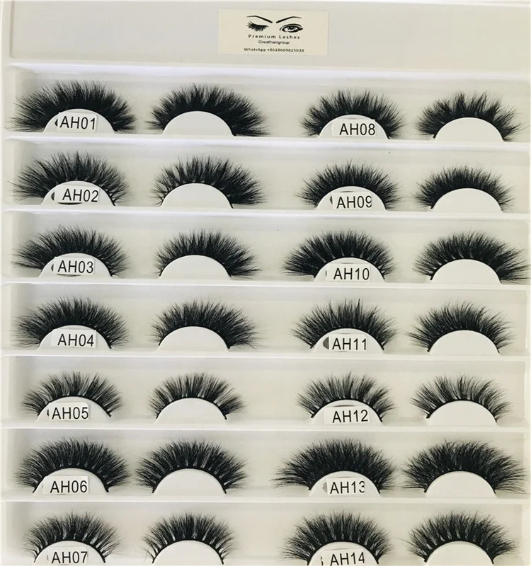

200 New Styles 3d Mink Eyelashes Soft Strong Cotton Band 3D Siberian Mink Strip Eyelashes