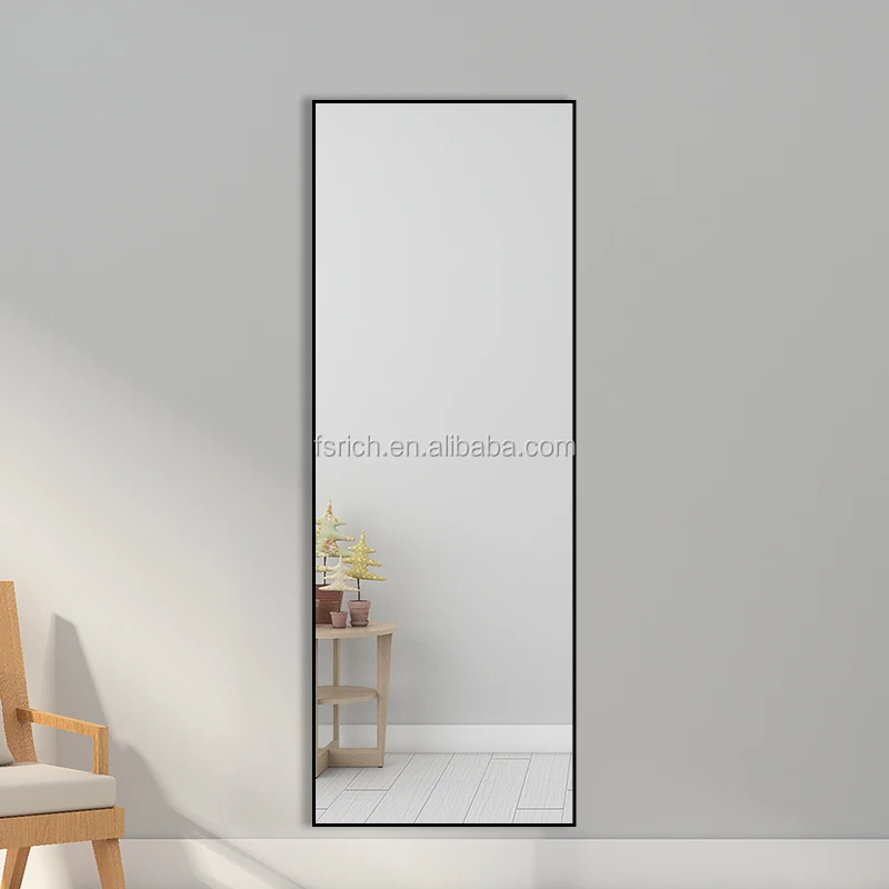 
Modern style floor mirror full length free antique standing wall dressing mirror 
