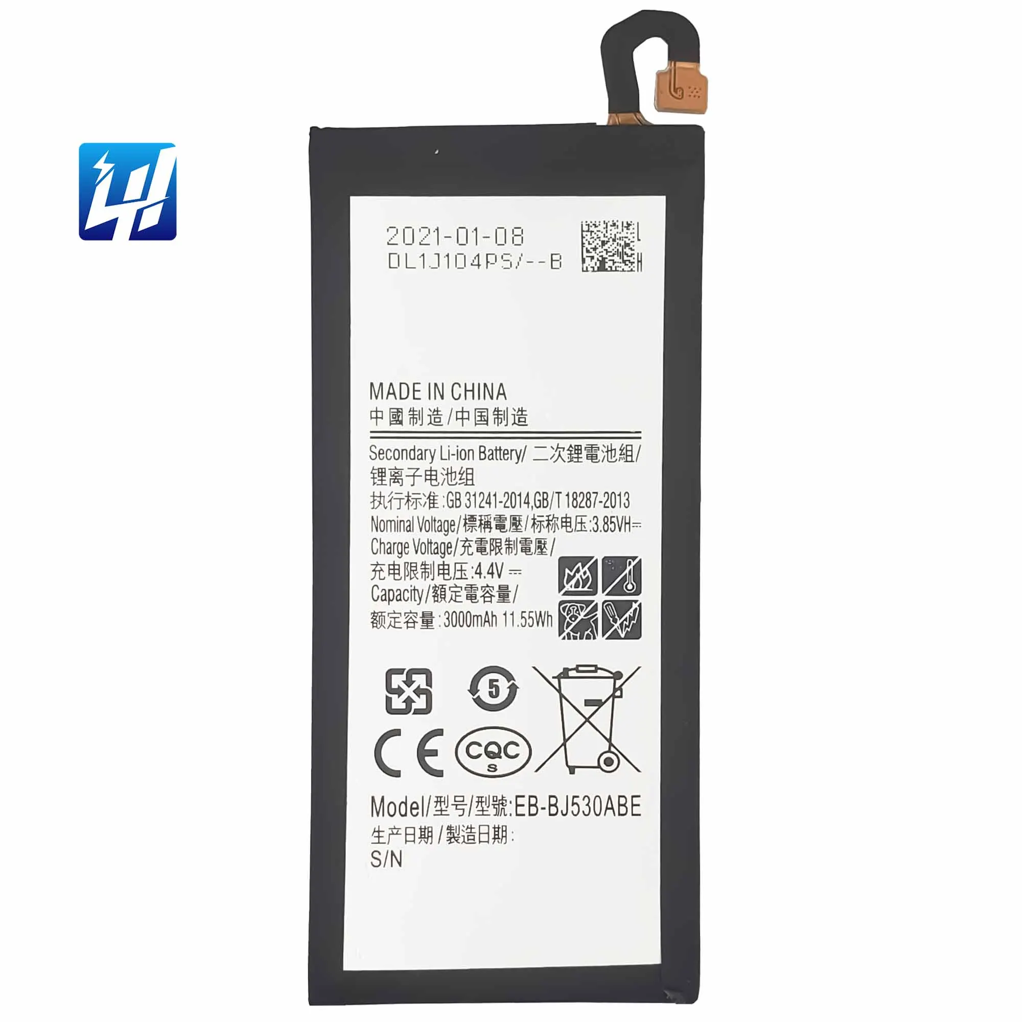 

OEM 3000mAh EB-BJ530ABE J530 J530F J530Y J530M j5 2017 High quality battery for Samsung Galaxy J5 pro 2017 battery