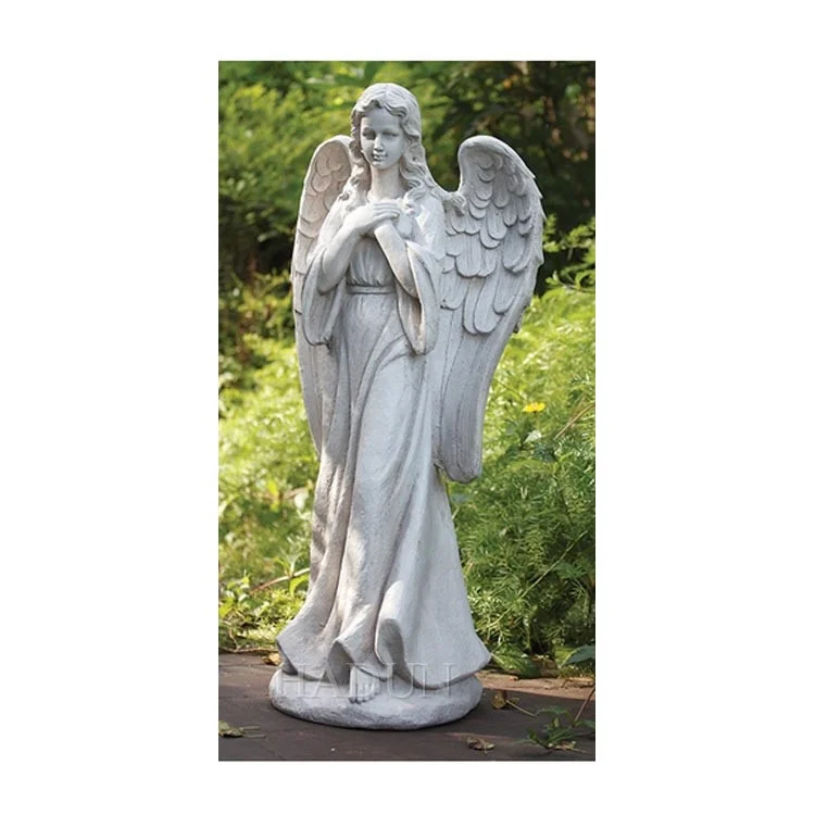 Garden Decoration Marble Praying Angel Girl Statue - Buy Marble Praying ...