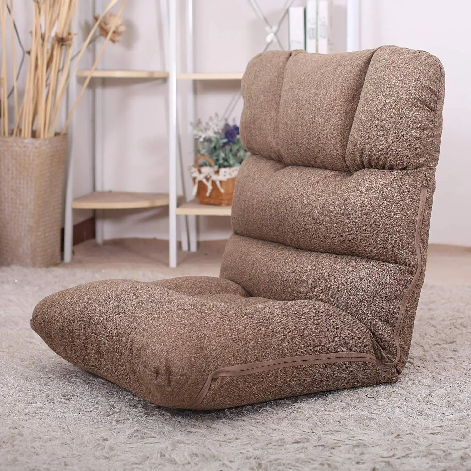 Jky Furniture Tatami Japanese 5position Floor Recliner Chair