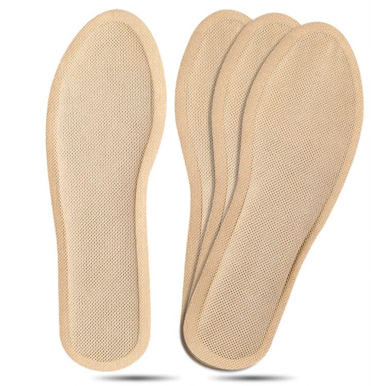 

Winter Foot Warmers Long Lasting Safe Natural Odorless Air Activated Warmers heat Insole, Beige