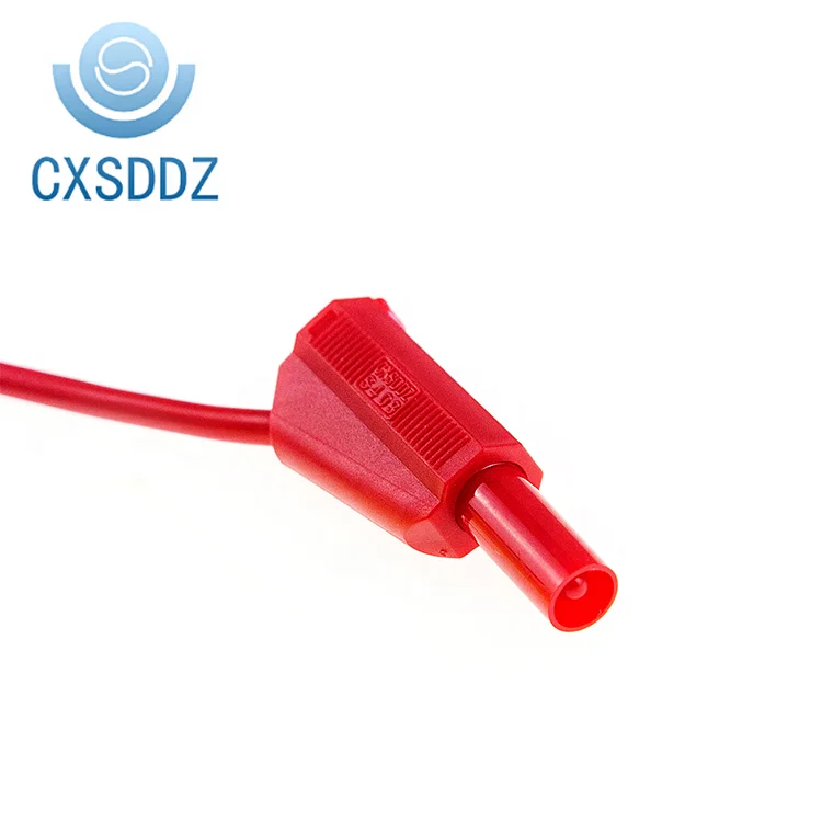 
CXSDDZ-S403 4mm Shrouded stackable banana plug safety test leads 