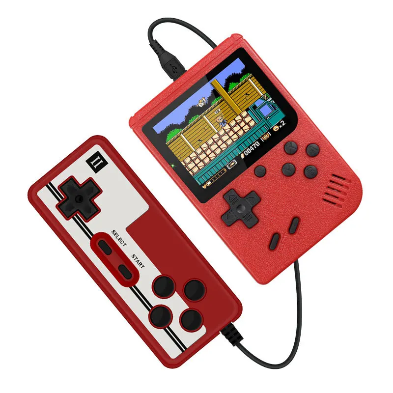 

Wholesale 2.8 Inch Built-in 400 Retro Classic Games Player TV LED Screen Portable Handheld Video Game Console, Black blue red gray yellow