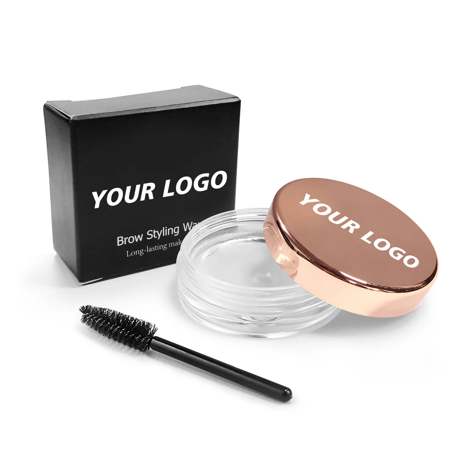 

3d brows makeup balm waterproof long lasting styling heart shaped vegan eyebrow growth power eye brow clear balm