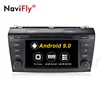 NaviFly IPS DSP Android 9.0 Octa core PX5 7inch car video For Mazda 3 2003-2009 TOUCH SCREEN GPS NAVI system 4GB+64GB FM BT WIFI