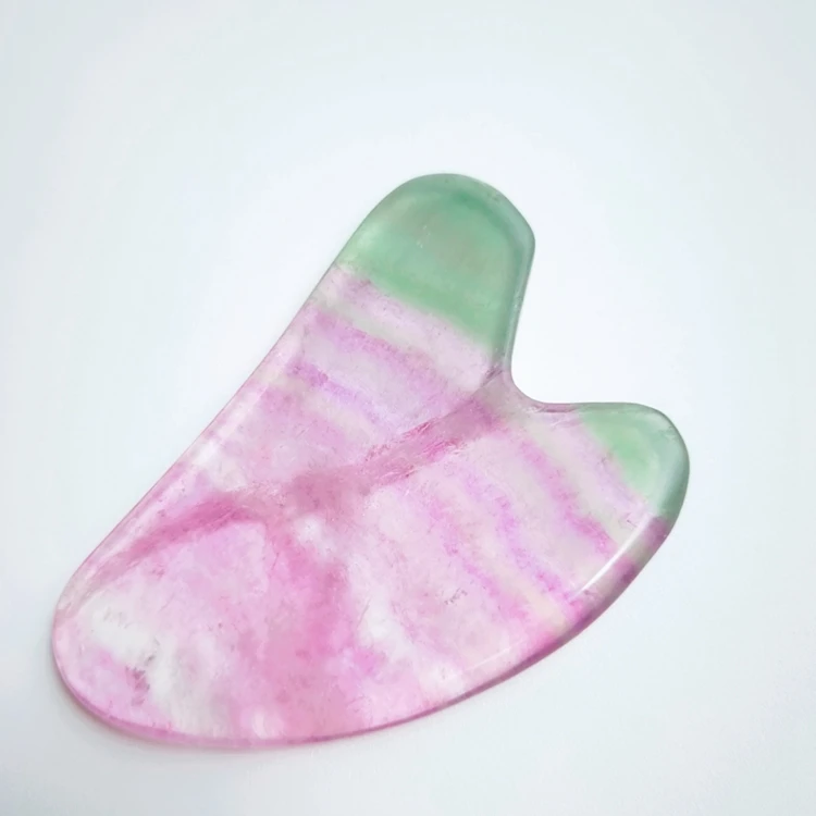 

2020 new design fluorite guasha roller set jade roller massager for face