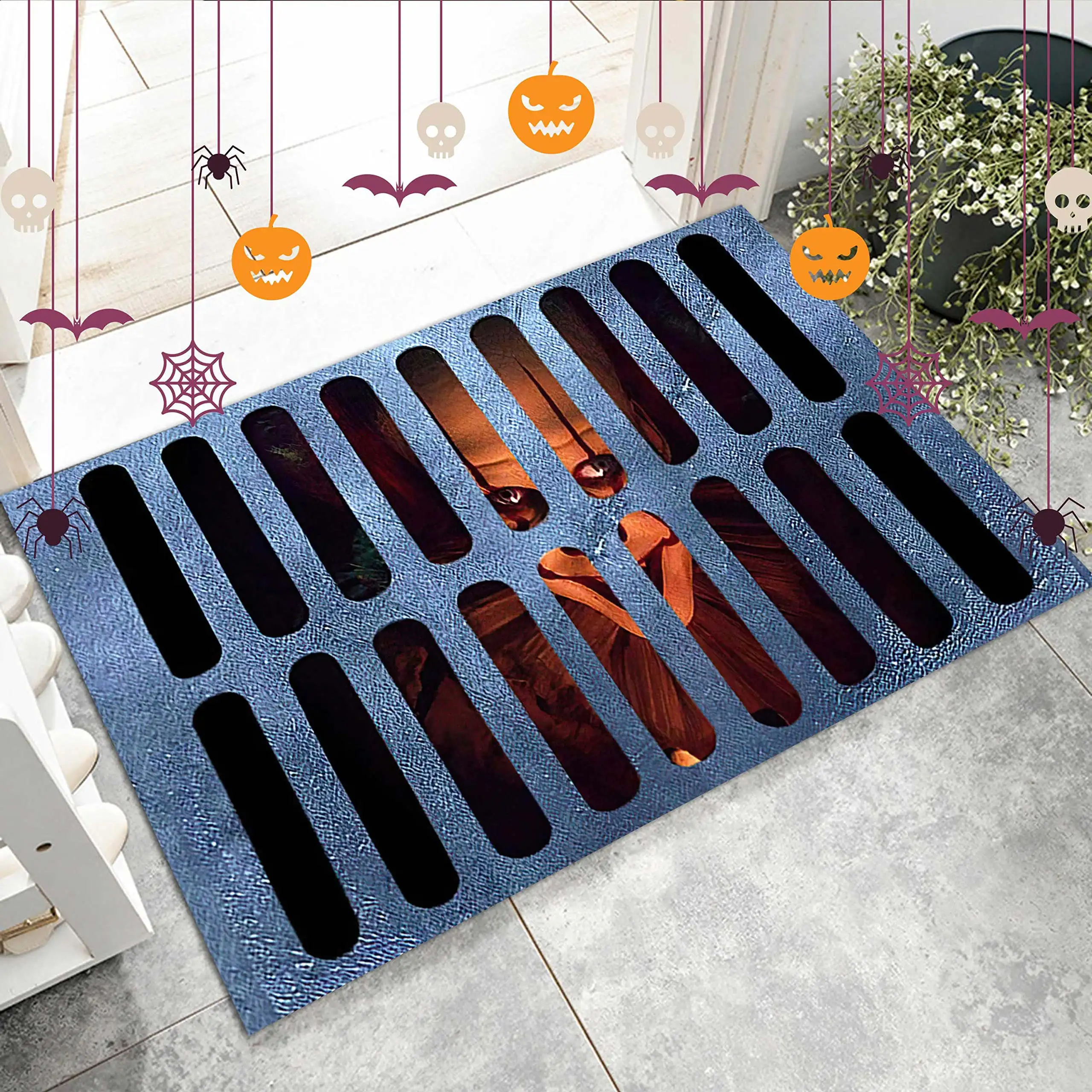 Modern Home Bathroom Water Absorbent Diatomaceous Earth Bath Mat Super Anti-Slip Non-Slip Bath Rug Set Rubber Back Bathrooms