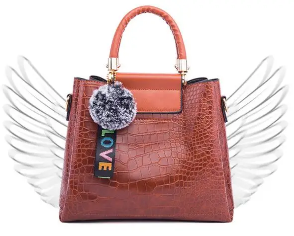 

2021 new crocodile pattern portable diagonal one-shoulder picture bag