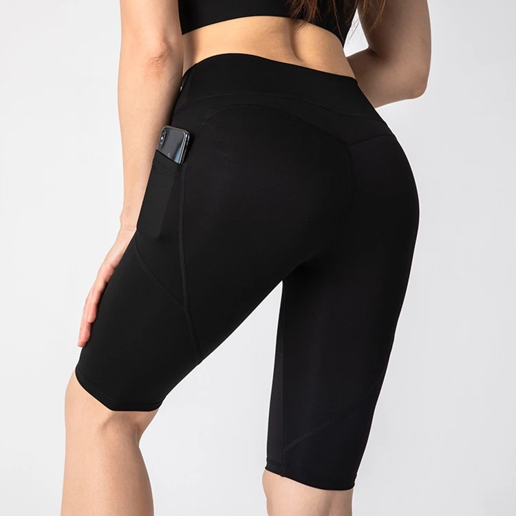 

Multiple Color Optional Low Moq Casual High Waist Fitness Yoga Short Pants