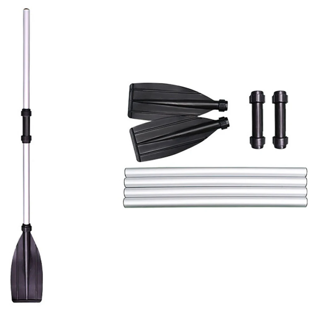 

FunFishing Wholesale 4 Piece Adjustable fiberglass Shaft Kayak Paddle travel paddle, Customized