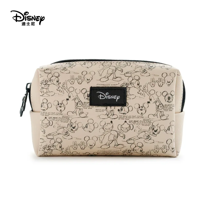

Custom Logo Waterproof Travel Luxury Cute Cartoon Pu Leather Cosmetics Bag Women multi Style Disney Cosmetic Bag