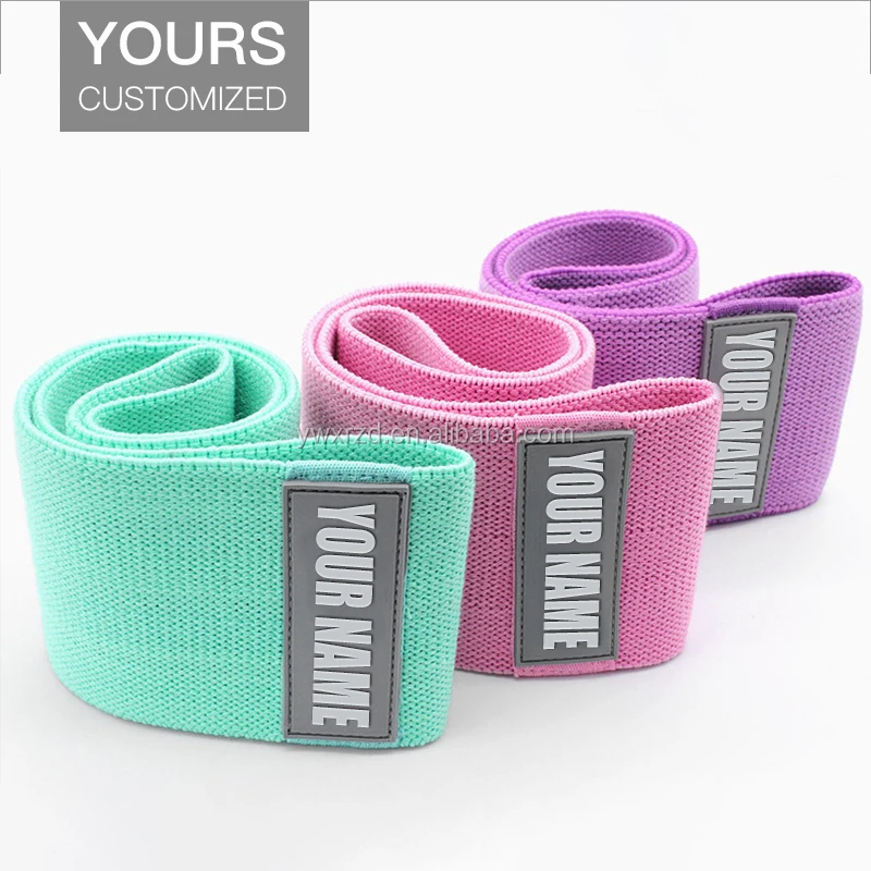 

Factory hot selling Custom printed fabric resistance band suitresistance bands resistance bands gym equipment, Customized color