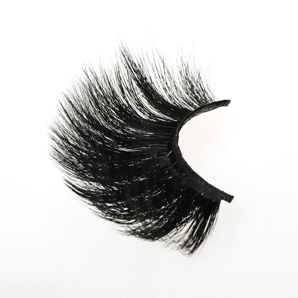 

Custom Private Label Faux Mink Eyelashes Wholsale 3D 25mm Siberian Mink Eyelashes, Black color