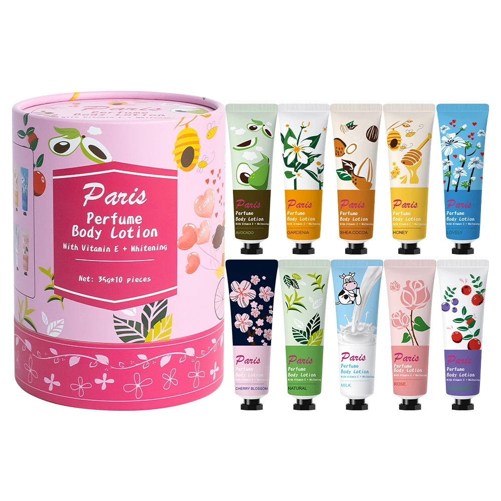 

Hot Sales 35g Mini Hand Cream Lotion Nourishing Moisturizing flower fragrance Hand Cream lotion