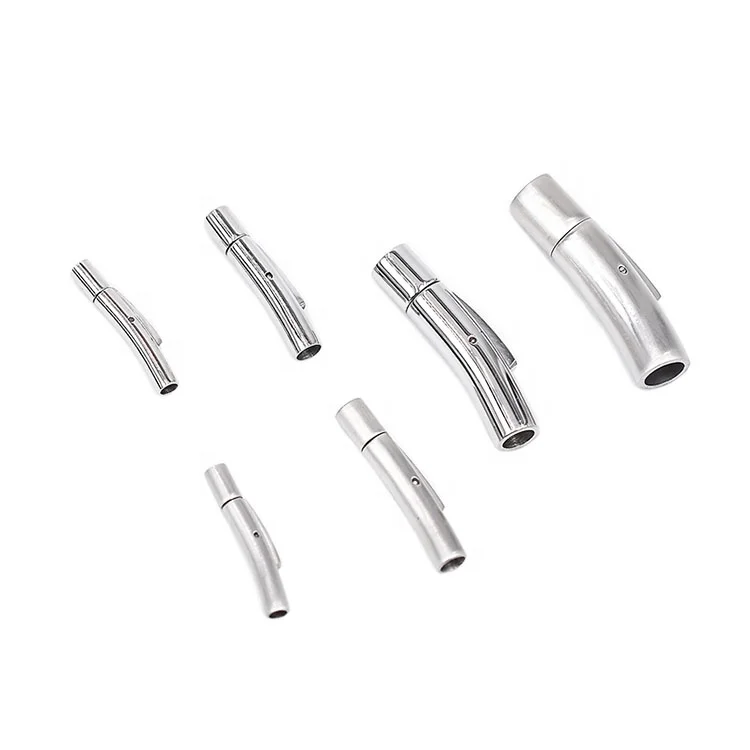 

High quality 2/3/4/5/6mm bracelet connectors jewlery stainless steel clasp