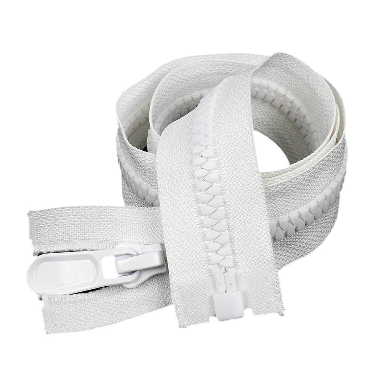 

8# zipper customized spot high quality 3#5#10#15#20# black zipper Open-end big teeth big plastic garment resin zipper