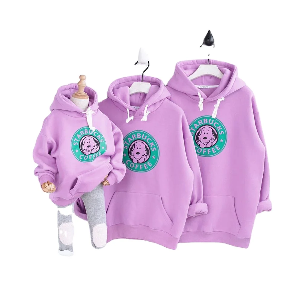 

High Quality Custom kids sweatshirt 100% Cotton Comfortable Kids Hoodies, Purple, beige