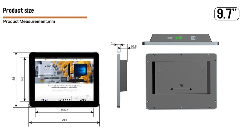 Industrial Touch Monitor