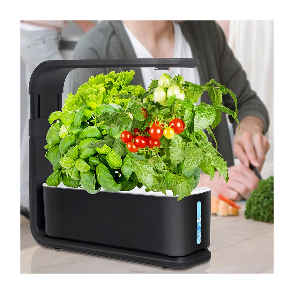 

Brimmel Indoor Growing Systems Mini Smart Home Garden With LED Grow Light Hydroponic