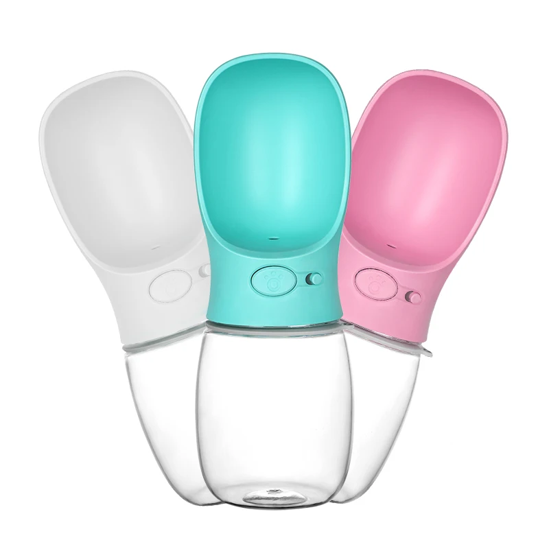 

Dog Portable Pet Water Bottle, 350ml Dog Drinking Bottle For On The Go Small Puppy Safe Non-Toxic Pet Portable Lock Water Bottle