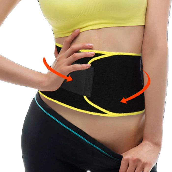 

Promotes Sweat Wrap Exercise Belt Women Men Fitness Workout Belt Abdominal Trainers, Customized color