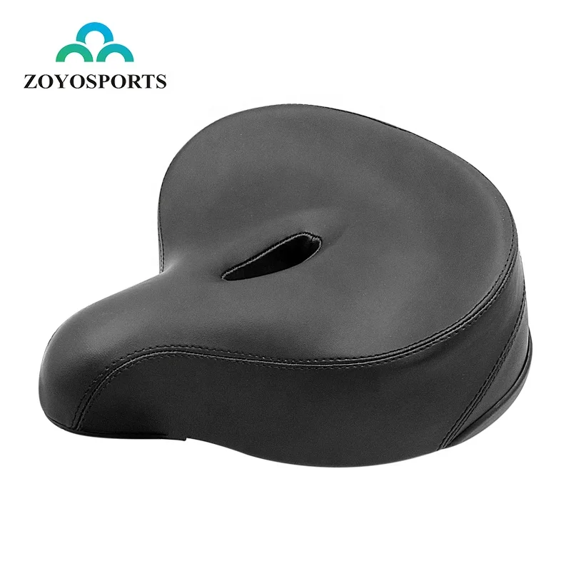 

ZOYOSPORTS Bicycle Seat for Men and Women Waterproof Bikes Saddle with Innovative Exercise bike Seats Wide Bike Seat, Black,as your request
