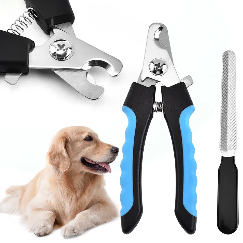 

Pet nail clippers with file cat nail clippers stainless steel nail clippers pet products